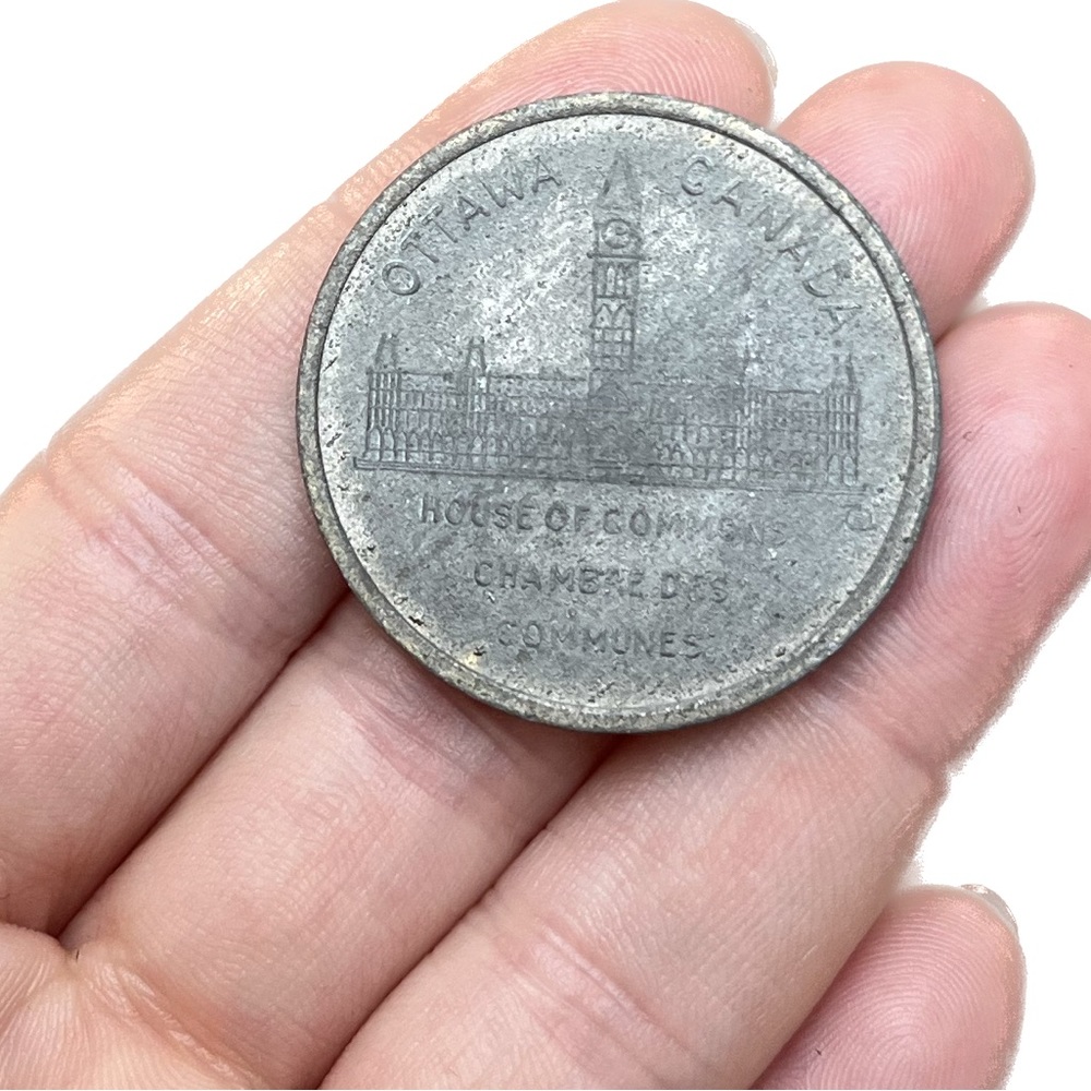 🎈$5 add on - Robert L. Borden 1911 “Prime Ministers of Canada” Shell Oil Token